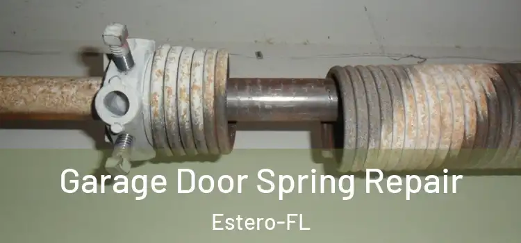 Garage Door Spring Repair Estero-FL