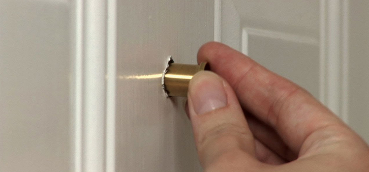 peephole door repair in Estero